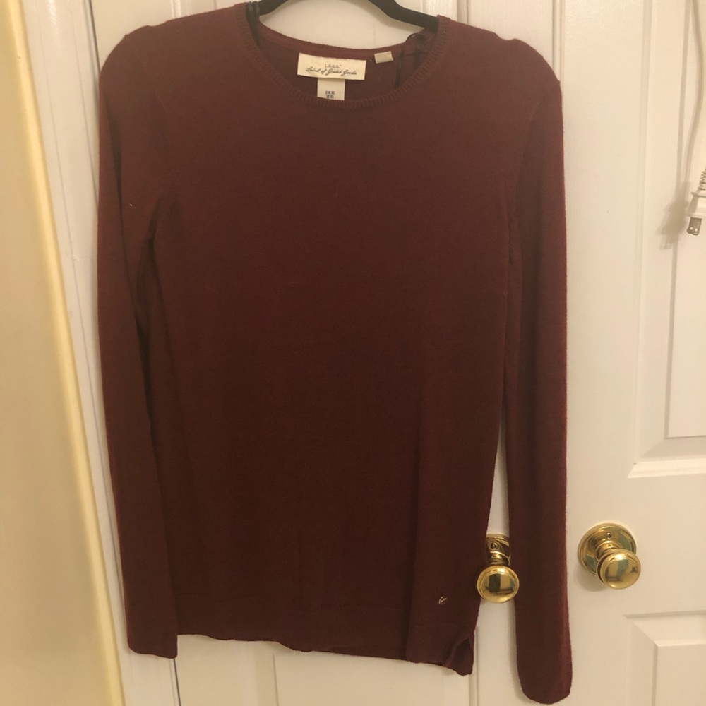 H&M Long sleeve red sweater